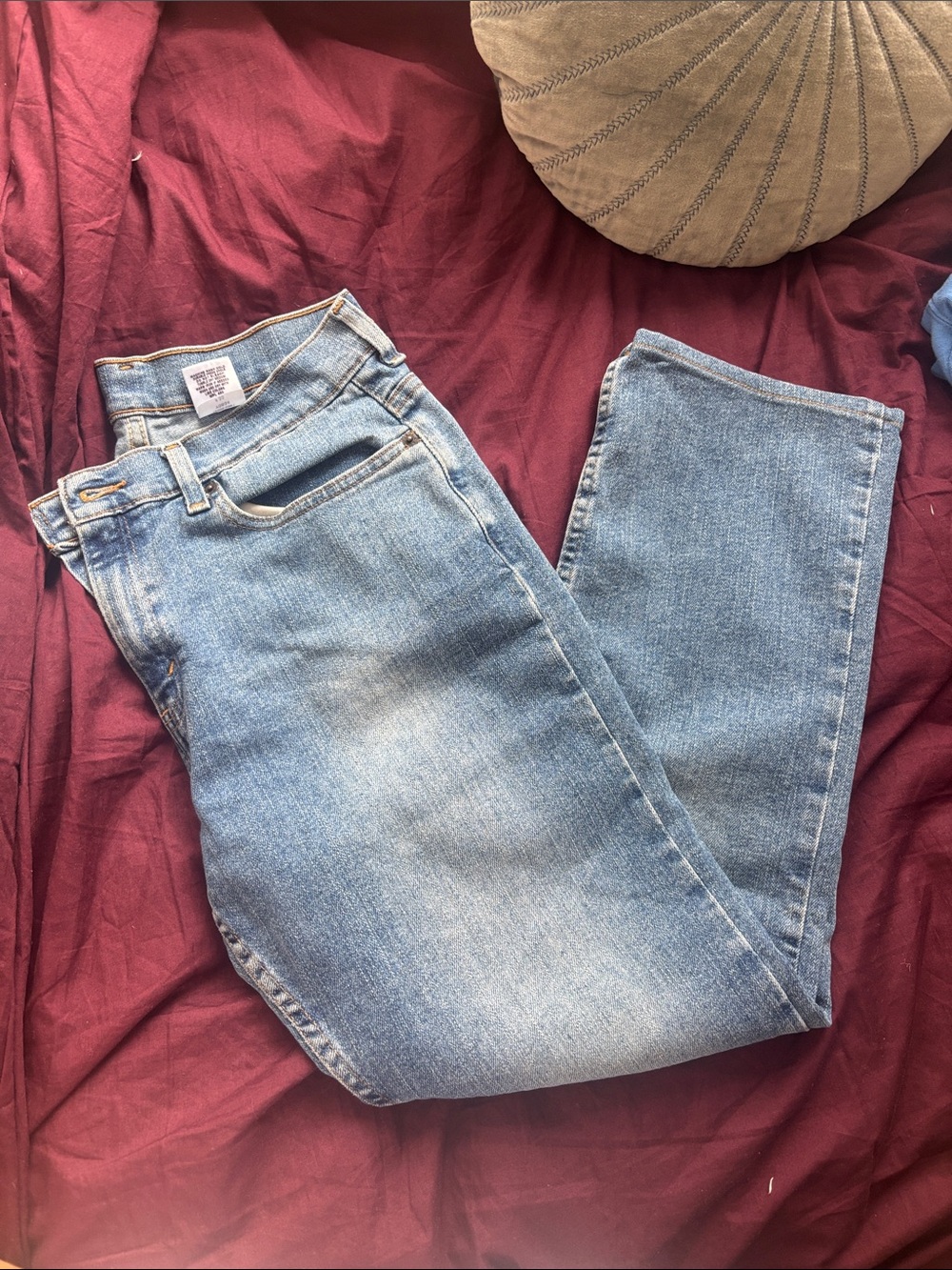 Levi's Light Blue Denim Jeans with Contrast Stitching